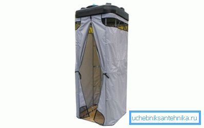Fällbar duschkabin