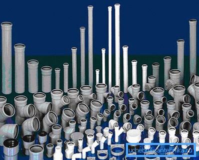 Plast avloppstyper