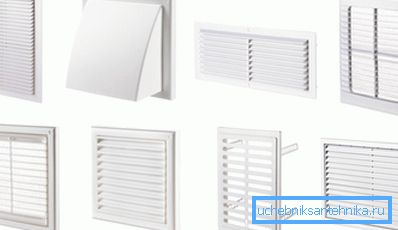 Gitter för ventilationskanaler Gitter för ventilationskanaler