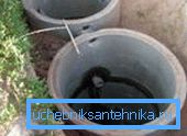 Hemlagad betongring septiktank