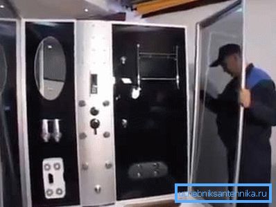 Montering av en hydromassagebox Montering av en hydromassagebox