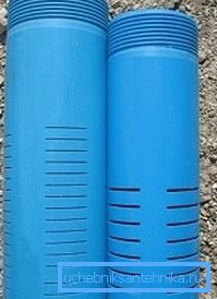 Slitsade plastfilter Slitsade plastfilter
