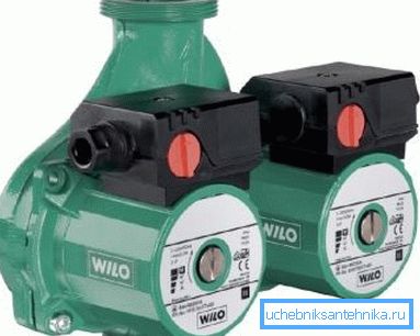 Twin vattenpump