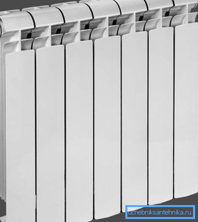 Väggväggens radiator