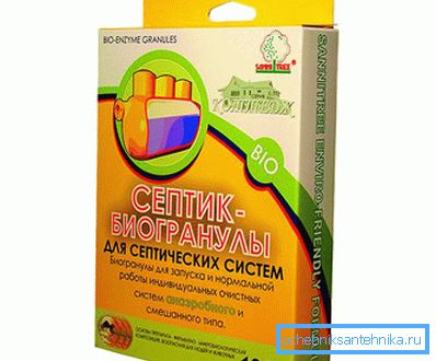 Septiktank biogranuler