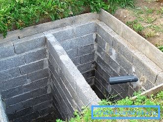 Betongblock septiktank