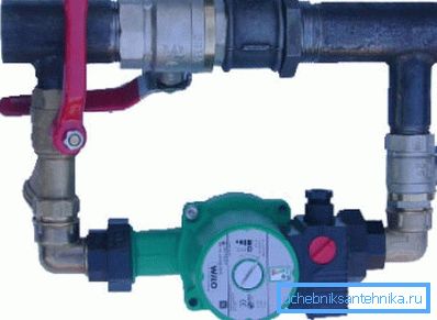 Installationsschema genom bypass. Installationsschema genom bypass.