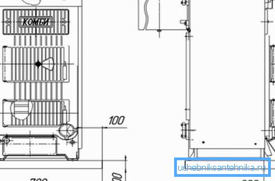 Schema för Kirov-fabrikens pannanordning