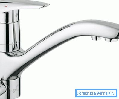 Kombinerad Spout Mixer Kombinerad Spout Mixer