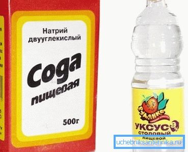 Soda och vinäger - trofasta hjälpare