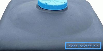 Särskild duschtank