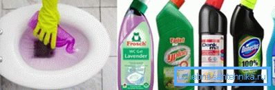 Gelprodukter är de mest praktiska att använda.