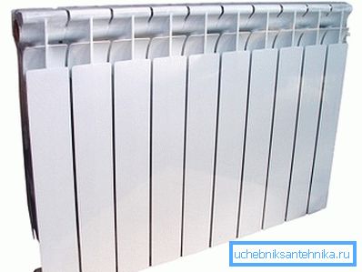 Snygg och effektiv bimetall radiator