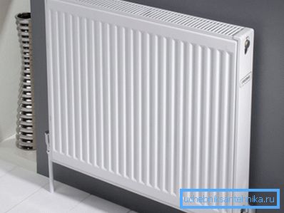 Snygg panel radiator