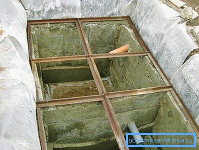 Självhälld betongstruktur