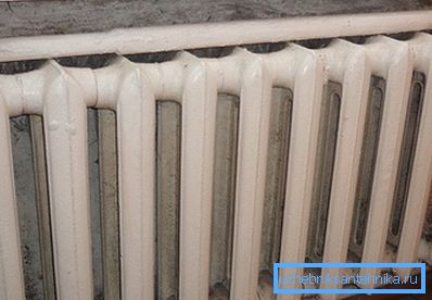 Uppvärmning av radiatorläckage