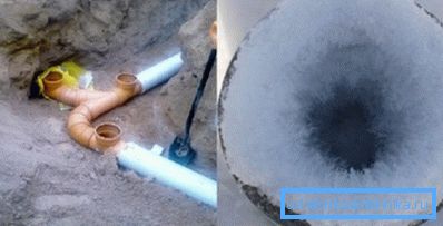 Värmeisolering av externt avloppsvatten undviker frysning av avloppsvatten