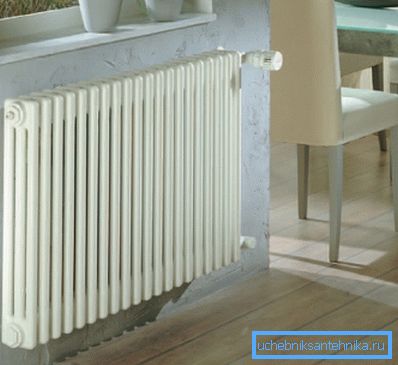 Rörlig radiatoruppvärmning i inredningen