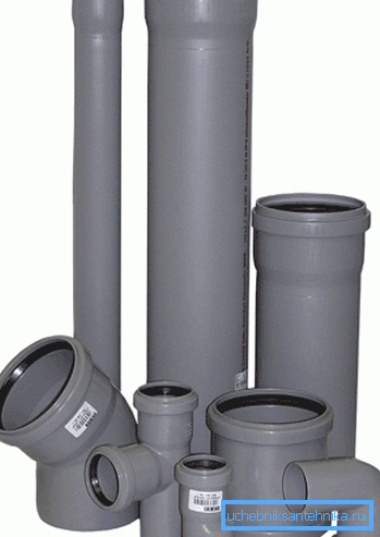 Rör med diameter 50 mm och 100 mm med beslag Rör med diameter 50 mm och 100 mm med beslag