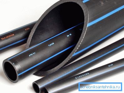 HDPE-rör kan ha en mycket annan diameter, du hittar den optimala lösningen för alla förhållanden