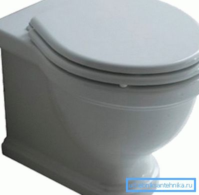 Toalett skål typ