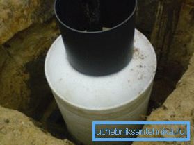 Caisson på plats