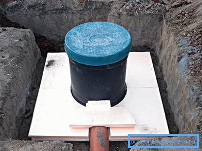 Installerad septiktank