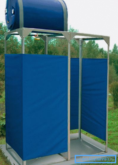 I det här exemplet behövs plattformen endast för att det ska vara bekvämt att installera en duschkabin.