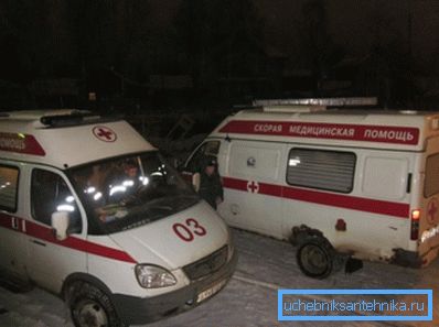 Vid en allvarlig försämring av hälsan ska du omedelbart ringa en ambulans.