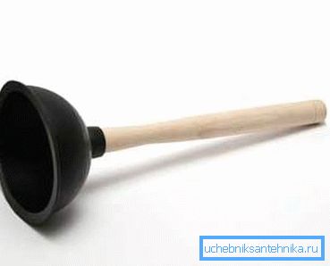 Plunger - ett bra verktyg för rengöring av rör