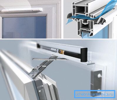 PVC fönsterventilation - olika typer