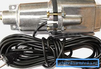 Vibrerande nedsänkbar pump.