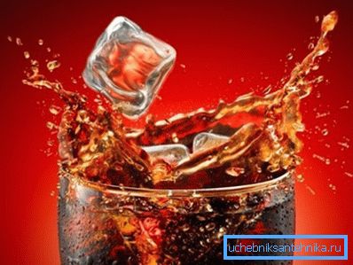 Känd Coca-Cola är en bra städare.