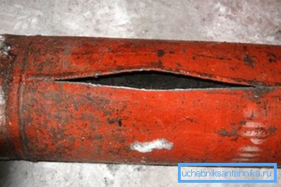 Exploderande gascylinder