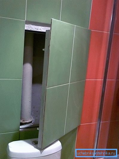 Du kan dölja rören genom att bygga upp en gipslåda