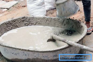 Betongblandning Betongblandning