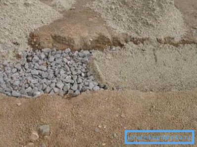 Dumpade brunnar fyllda med rubble